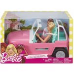 Barbie Jeep + 2 panenky – Zboží Mobilmania