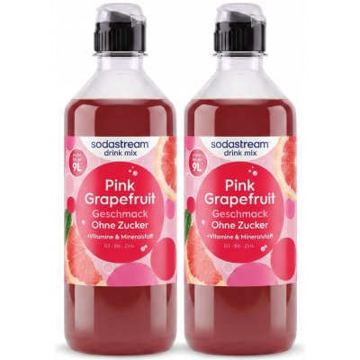Sodastream Růžový grapefruit Bez cukru 2 x 440 ml – Hledejceny.cz