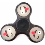Antistresový Fidget Spinner Emoji černý – Hledejceny.cz