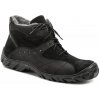 Pánské kotníkové boty Koma 613 černé pánské nadměrné zimní boty