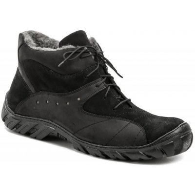 Koma 613 černé pánské nadměrné zimní boty