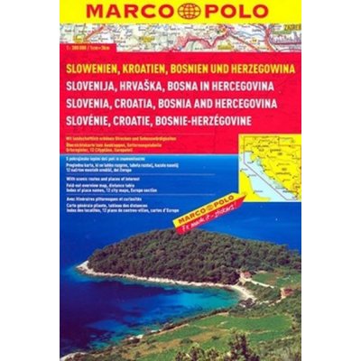 Slovinsko Chorvatsko atlas-spirála 1:300T MD