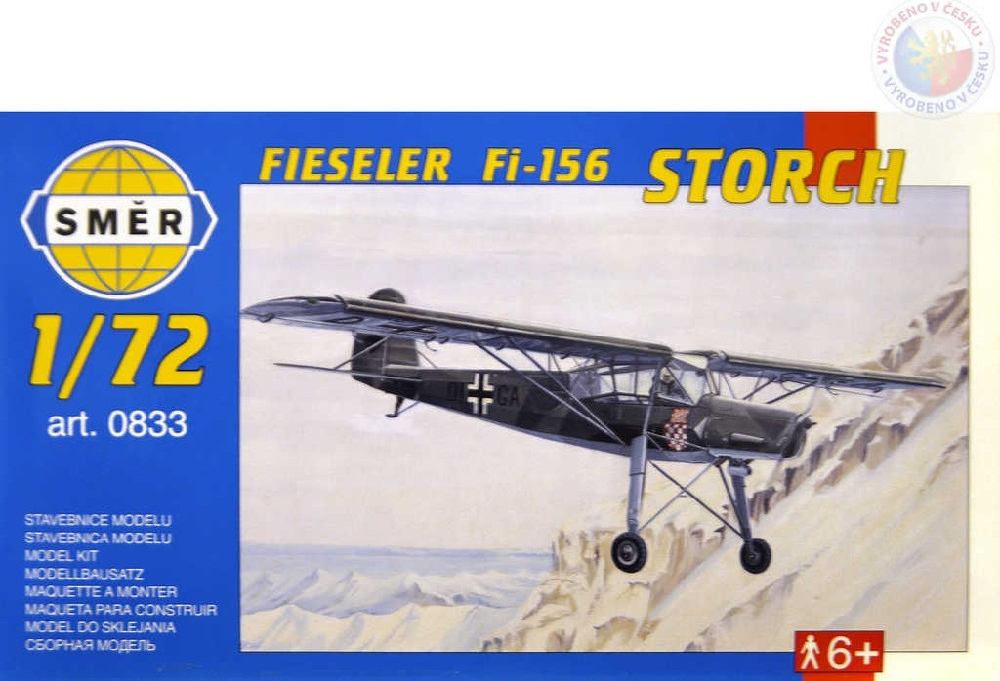Směr Model letadla Fieseler Fi-156 Storch 1:72
