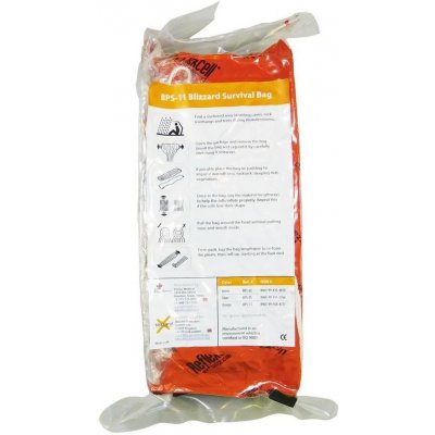 BCB Adventure nouzový vak Blizzard Survival Bag orange – Zboží Dáma