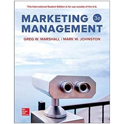 ISE Marketing Management 3rd edition - Marshall Greg Johnston Mark