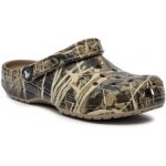 Crocs VZOROVANÉ NAZOUVÁKY CLASSIC REALTREE V2 12132260 hnědé – Zbozi.Blesk.cz