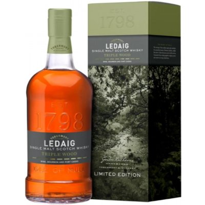 Ledaig Triple Wood 53,8% 0,7 l (karton) – Hledejceny.cz