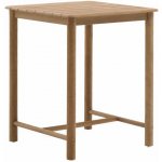 Kave Home Sori 78 x 78 cm Dřevěný zahradní barový stůl – Hledejceny.cz