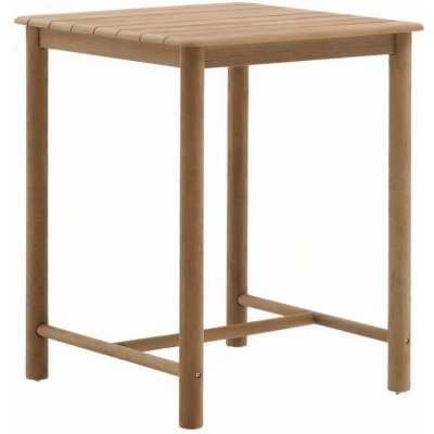 Kave Home Sori 78 x 78 cm Dřevěný zahradní barový stůl – Hledejceny.cz
