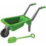 Doloni plastové kolečko s lopatkou zelená – Zboží Mobilmania