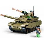 Sluban B1256 Tank OEF-M1XS – Zboží Dáma