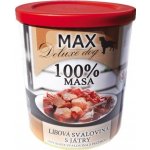Max Deluxe Adult kostky libové svaloviny s játry 800 g – Sleviste.cz