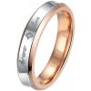 Prsteny Mabell Dámský prsten z chirurgické oceli HAILEY CZ221R4033 10C45