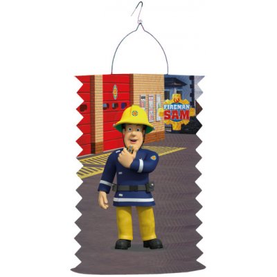 Amscan Lampion válcový Požárník Sam 28 cm – Zboží Mobilmania