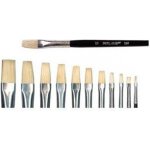 Milan štětec plochý 501 č.10 – Zboží Mobilmania