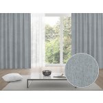 Biante 100% zatemňovací závěs Blackout BKL-605 Modrošedý režný - šířka 140 cm 140x140 cm – Hledejceny.cz
