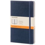 Moleskine Zápisník L tvrdé desky modrý linkovaný A5 120 listů – Hledejceny.cz