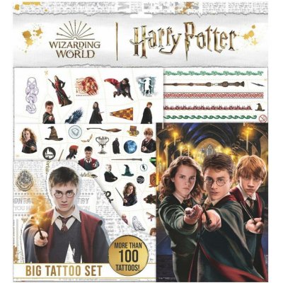 Jiri Models Velký set s tetováním Harry Potter – Zboží Dáma