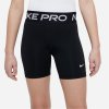 Dětské kraťasy a šortky Nike Pro Big Kids' (Girls') Dri-FIT 5 Shorts Black/White