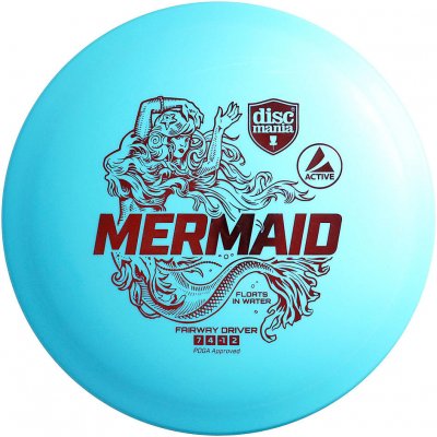 Discmania Active Mermaid Modrá – Zboží Mobilmania