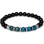 AGATO Korálkový náramek z onyxu, apatitu a hematitu MINK144 – Zboží Dáma AGATO Korálkový náramek z onyxu, apatitu a hematitu MINK144 – Zboží Dáma