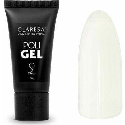 Claresa stavební polygel čirý 30 g – Zboží Dáma