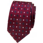 Avantgard kravata Lux Slim 571-22266 bordó – Sleviste.cz