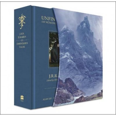 Unfinished Tales - J.R.R. Tolkien, Christopher Tolkien Editor, Alan Lee Ilustrátor, John Howe Ilustrátor, Ted Nasmith Ilustrátor – Hledejceny.cz