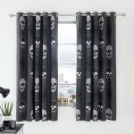 Catherine Lansfield Skulls dětský závěs šedá/tmavá – Hledejceny.cz