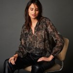 Blancheporte vyšívaná na knoflíčky korálová – Zboží Dáma