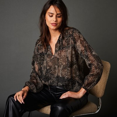 Blancheporte vyšívaná na knoflíčky korálová – Zboží Dáma