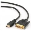 Propojovací kabel Gembird CC-HDMI-DVI-6HDMI-DVI