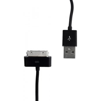 Whitenergy 09975 Kabel USB 2.0 pro iPhone 4 přenos dat/nabíjení 200cm, černý