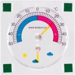 teploměr venkovní 90*90 samolepící + barometr 330576 1880181 – Zboží Dáma