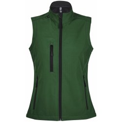 Sols dámská softshellová vesta Rallye Women 46801264 Bottle green