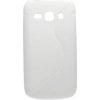 Pouzdro a kryt na mobilní telefon Pouzdro S-case Samsung S7270 Galaxy Ace3 bílé