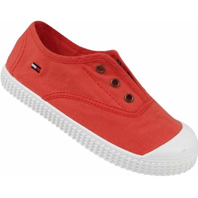 Tommy Hilfiger Low Cut Easy - On Sneaker T1X9-32824-0890 červená – Zboží Mobilmania