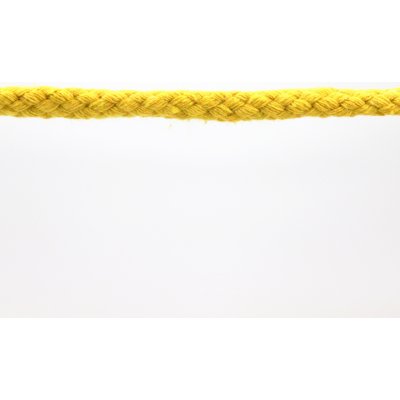 Oděvní bavlněná šňůra Ø10 -12 mm hořčicová světlá – Zboží Mobilmania