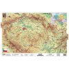 Nástěnné mapy ČR – obecně geografická / pracovní 160 x 120 cm