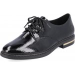 Rieker šněrovací polobotky na nízkém podpatku 50618-00 černé – Sleviste.cz