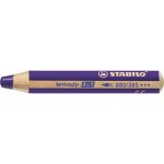 Stabilo Pastelka STABILO woody 3 v 1 barvička vodovka voskovka fialová 447843 – Hledejceny.cz