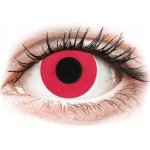 Gelflex CRAZY LENS - Solid Red - nedioptrické jednodenní 2 čočky – Hledejceny.cz