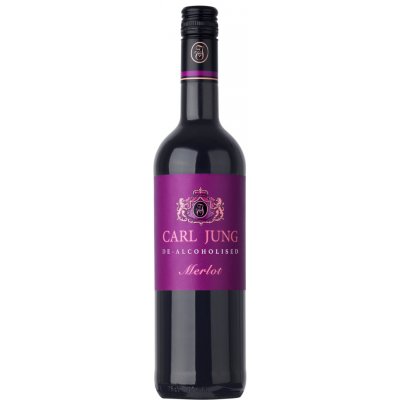 Carl Jung Nealkoholické Merlot 0% 0,75 l (holá láhev) – Zboží Mobilmania