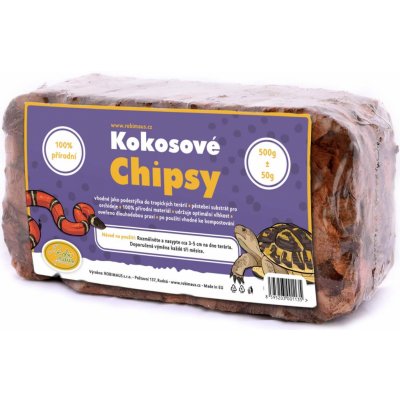 Robimaus kokosové chipsy kostka 500 g – Hledejceny.cz