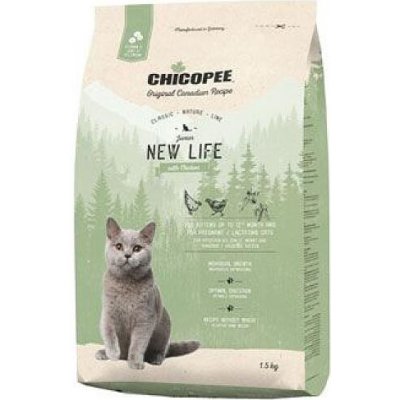 Chicopee Cat JUNIOR New Life Chicken 1,5 kg – Zbozi.Blesk.cz