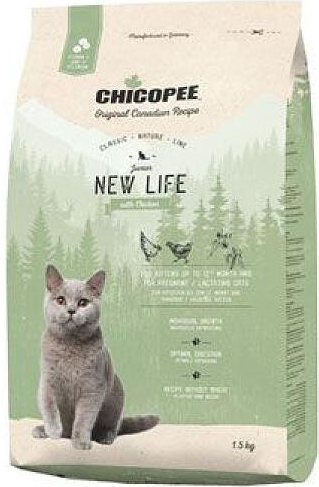Chicopee Cat JUNIOR New Life Chicken 1,5 kg