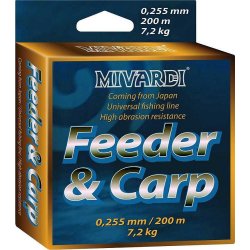 Mivardi Carp & Feeder 200 m 0,185 mm 3,4 kg