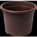 Plastia Květináč Narcis 23 cm čokoláda – Zboží Dáma
