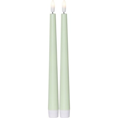 Star trading LED svíčka FLAMME CANDY 26 cm SET/2ks zelená – Hledejceny.cz