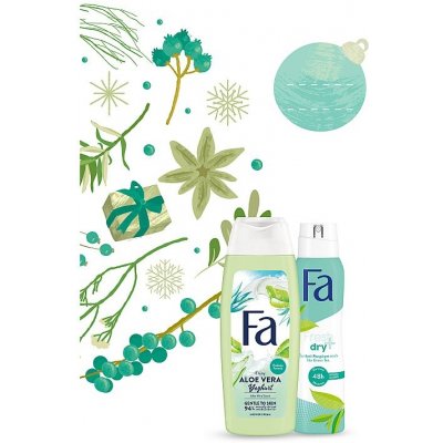 Fa dárková sada - sprchový gel Aloe Vera 250 ml + deospray Fresh and dry 150 ml – Zbozi.Blesk.cz